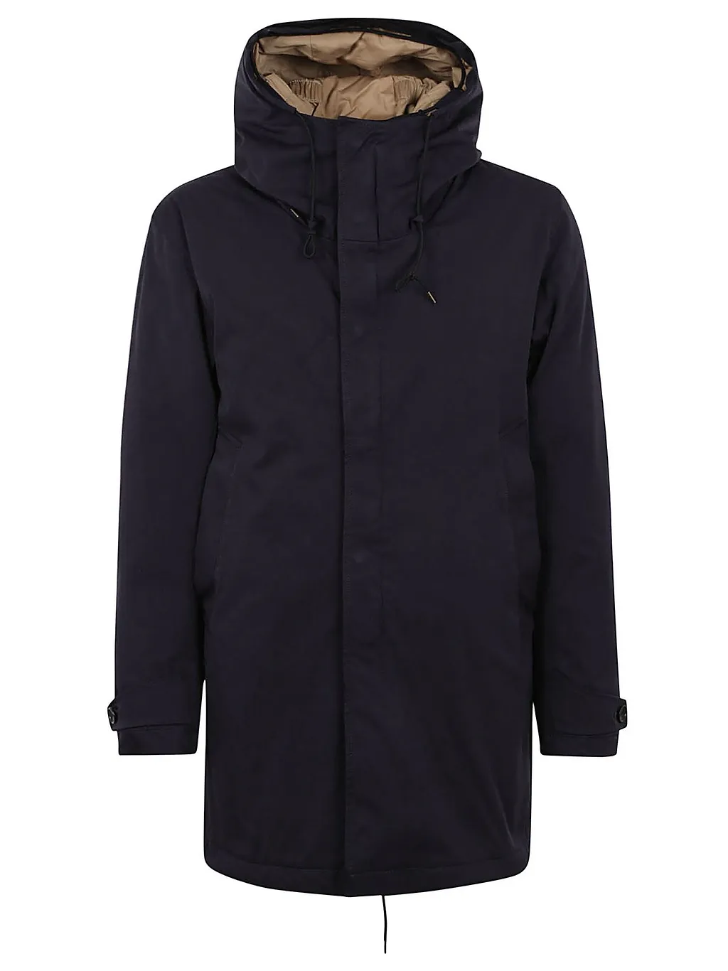Ten C High Neck Core Quilted Parka