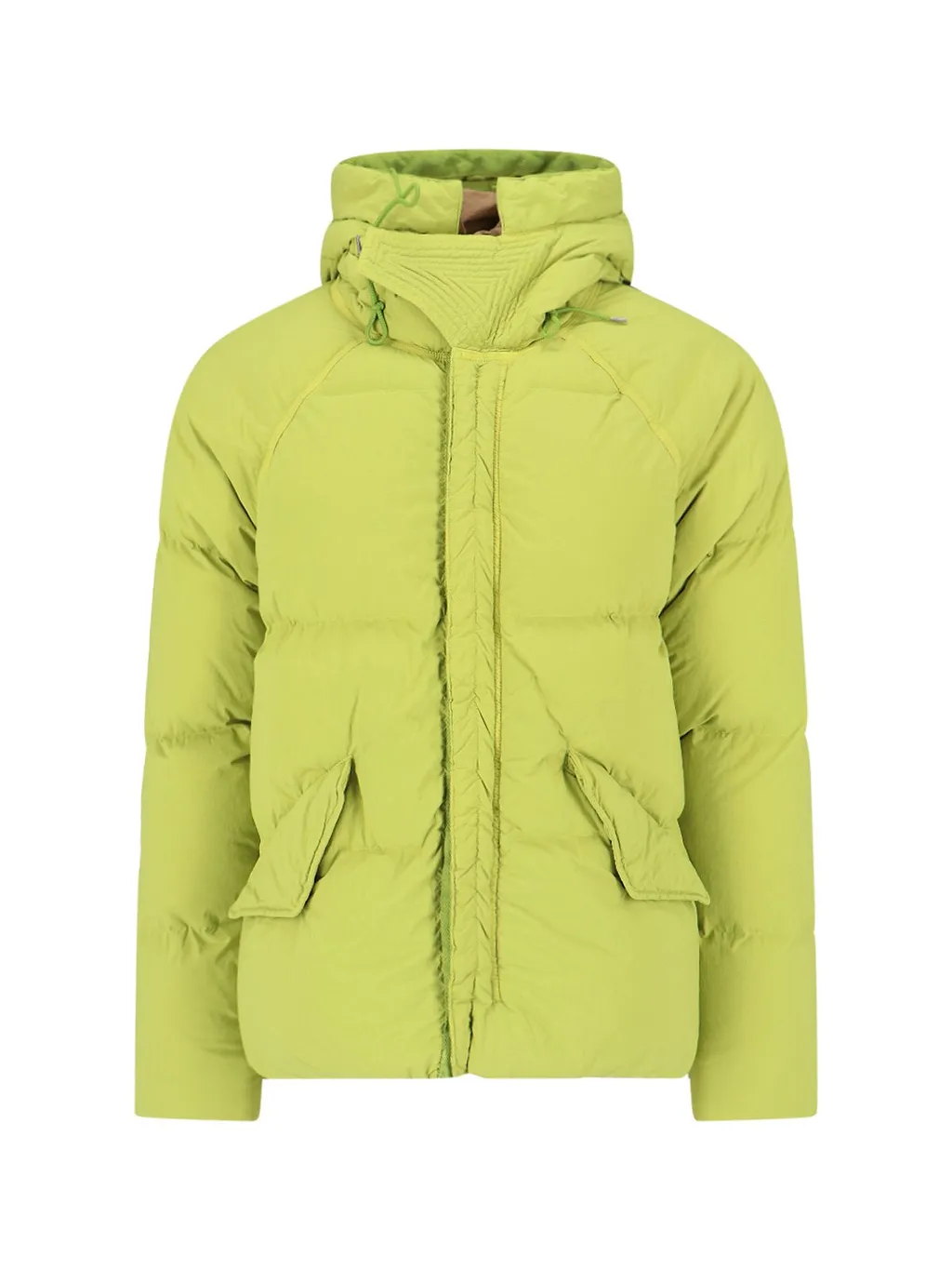 Ten C Concealed Hooded Puffer Jacket