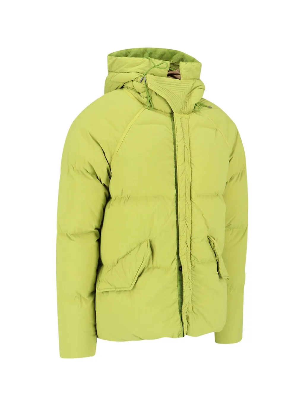Ten C Concealed Hooded Puffer Jacket