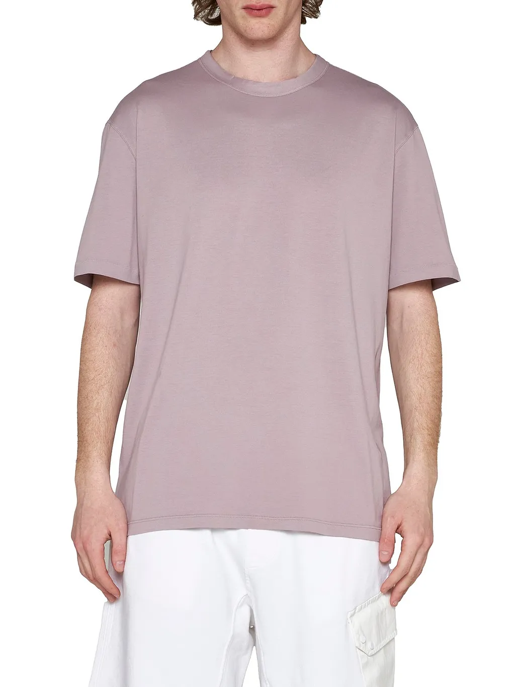 Ten C Logo-Patch Crewneck T-Shirt