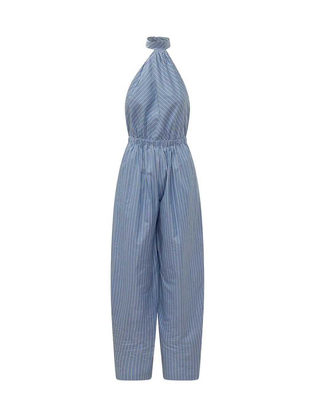 Amber Striped Halterneck Jumpsuit