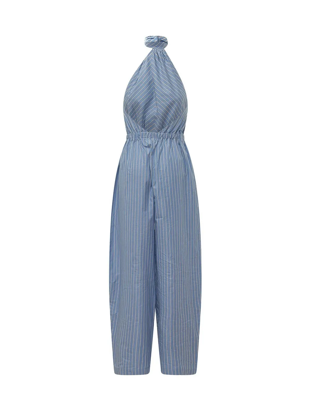 Amber Striped Halterneck Jumpsuit