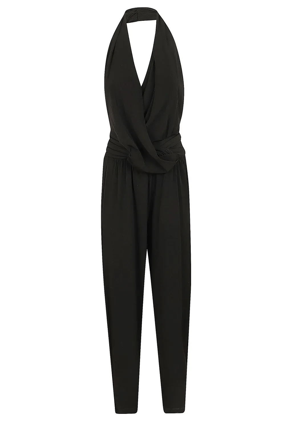 Astra Open-Back Halterneck Jumpsuit