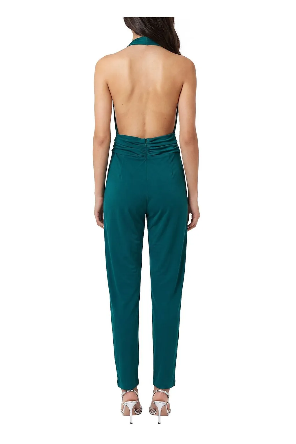 Astra Open-Back Halterneck Jumpsuit