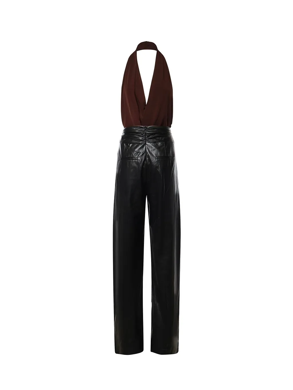 The Andamane Halterneck Draped Jumpsuit
