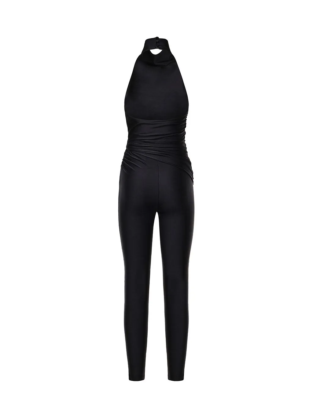 The Andamane Ruched Halterneck Jumpsuit
