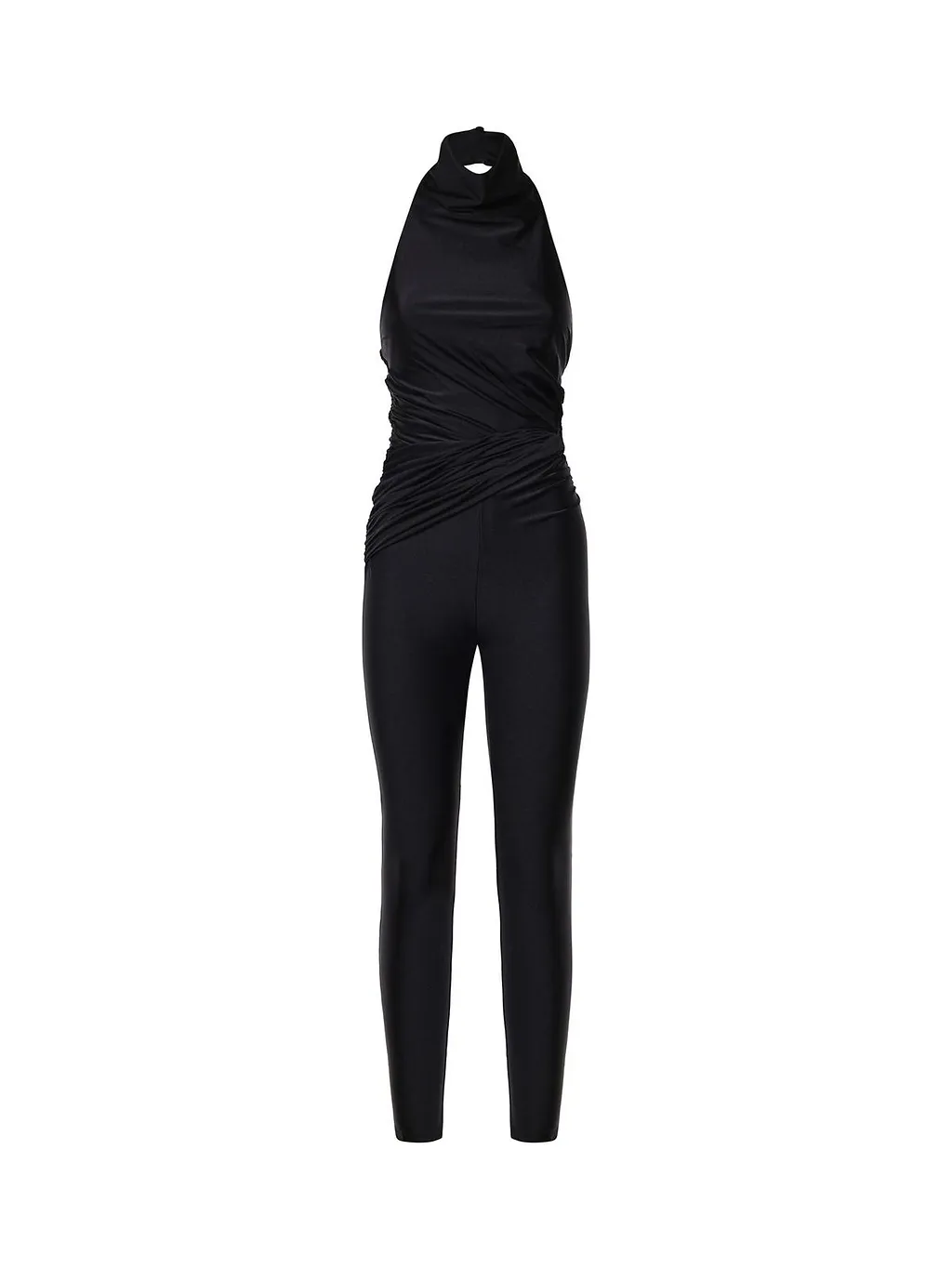 The Andamane Ruched Halterneck Jumpsuit