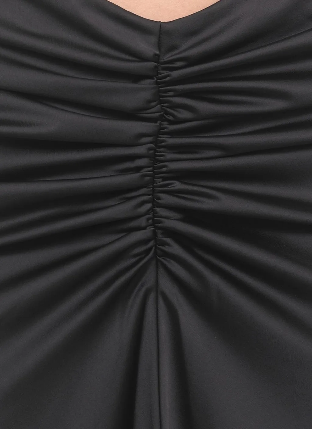 The Andamane Ruched Maxi Skirt
