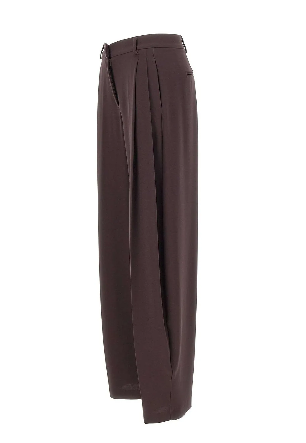 Tracy Pleated Wide-Leg Pants
