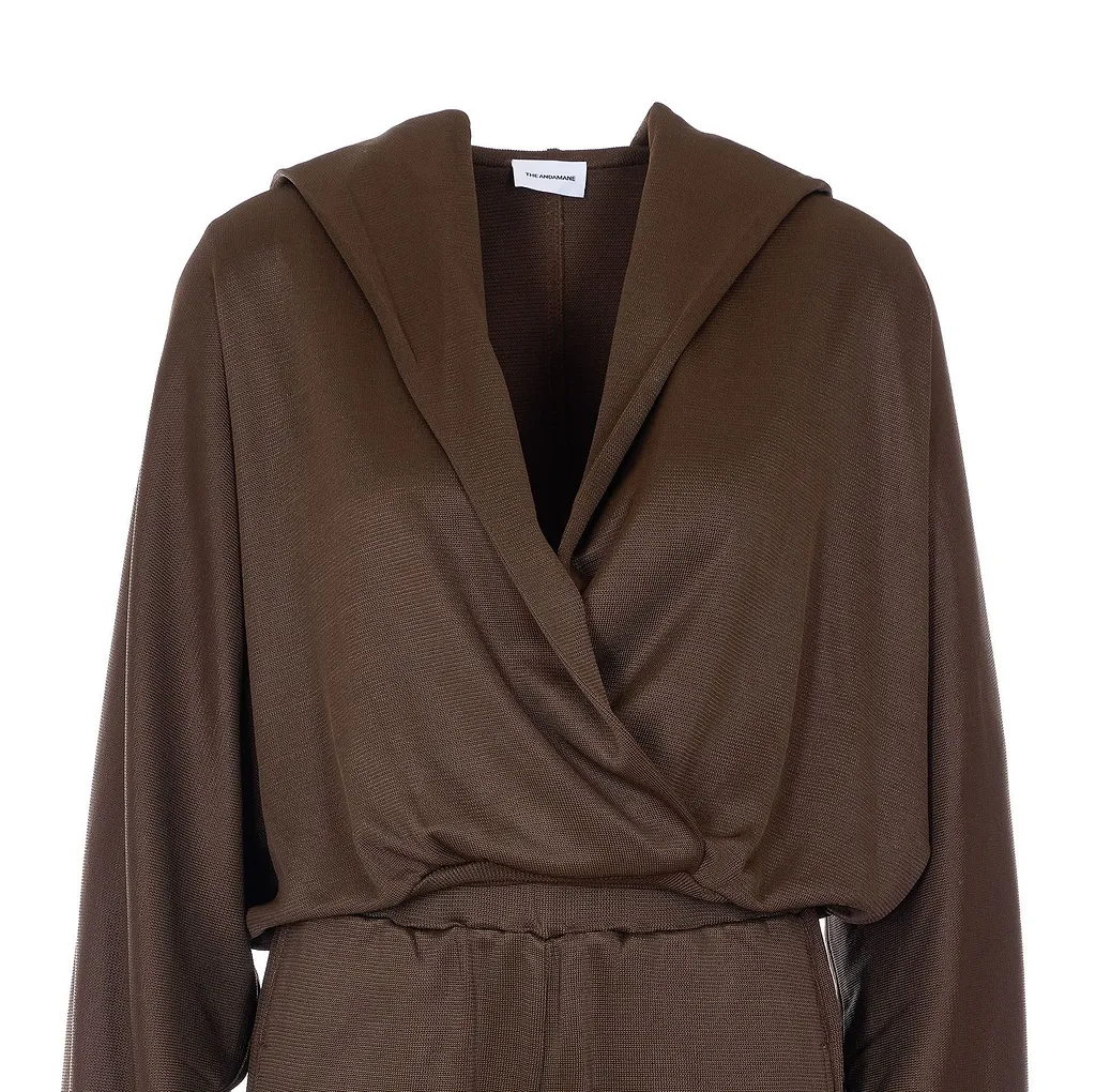 The Andamane V-Neck Long-Sleeved Jumpsuit
