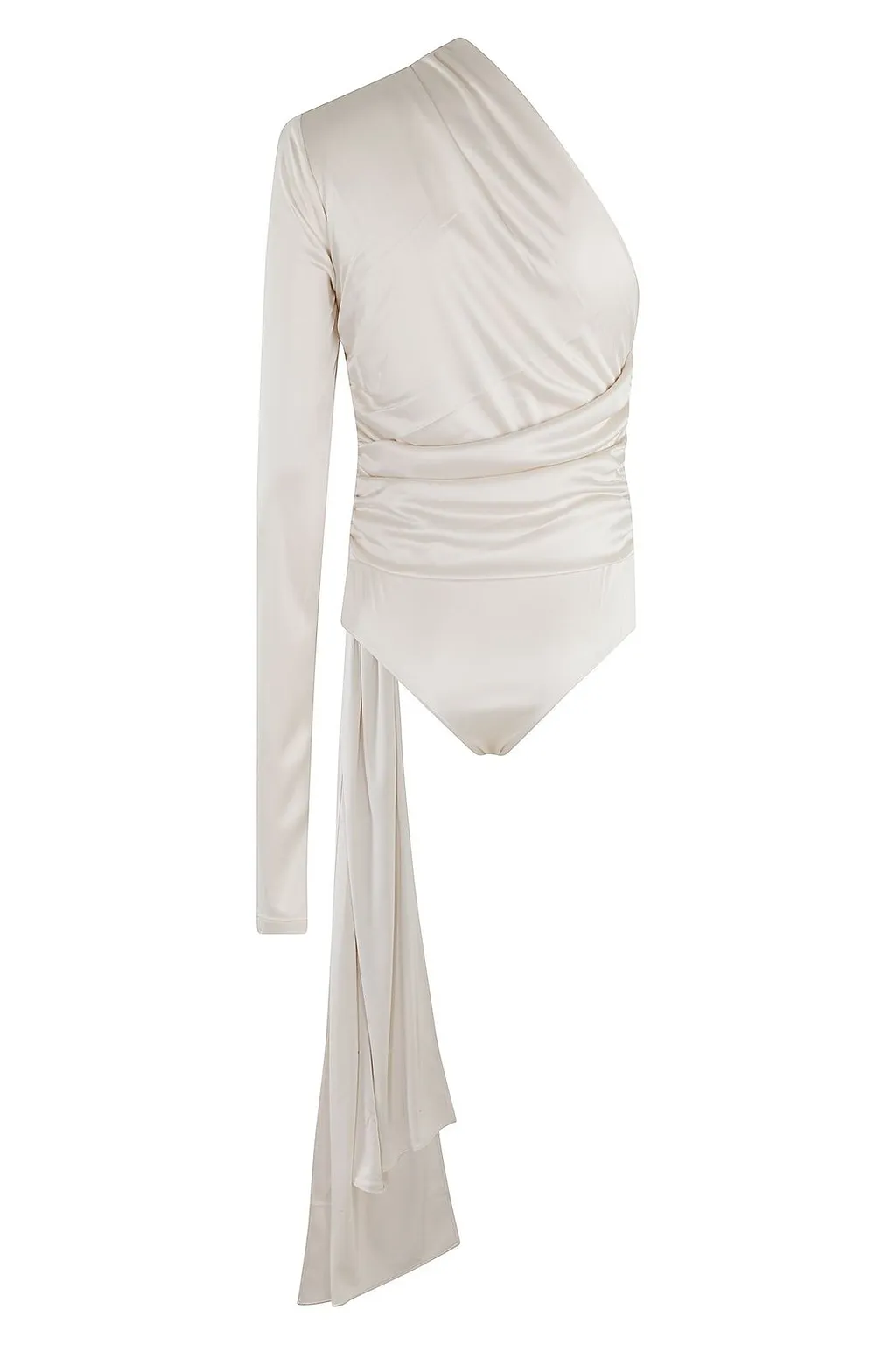 Webster Draped One-Shoulder Bodysuit