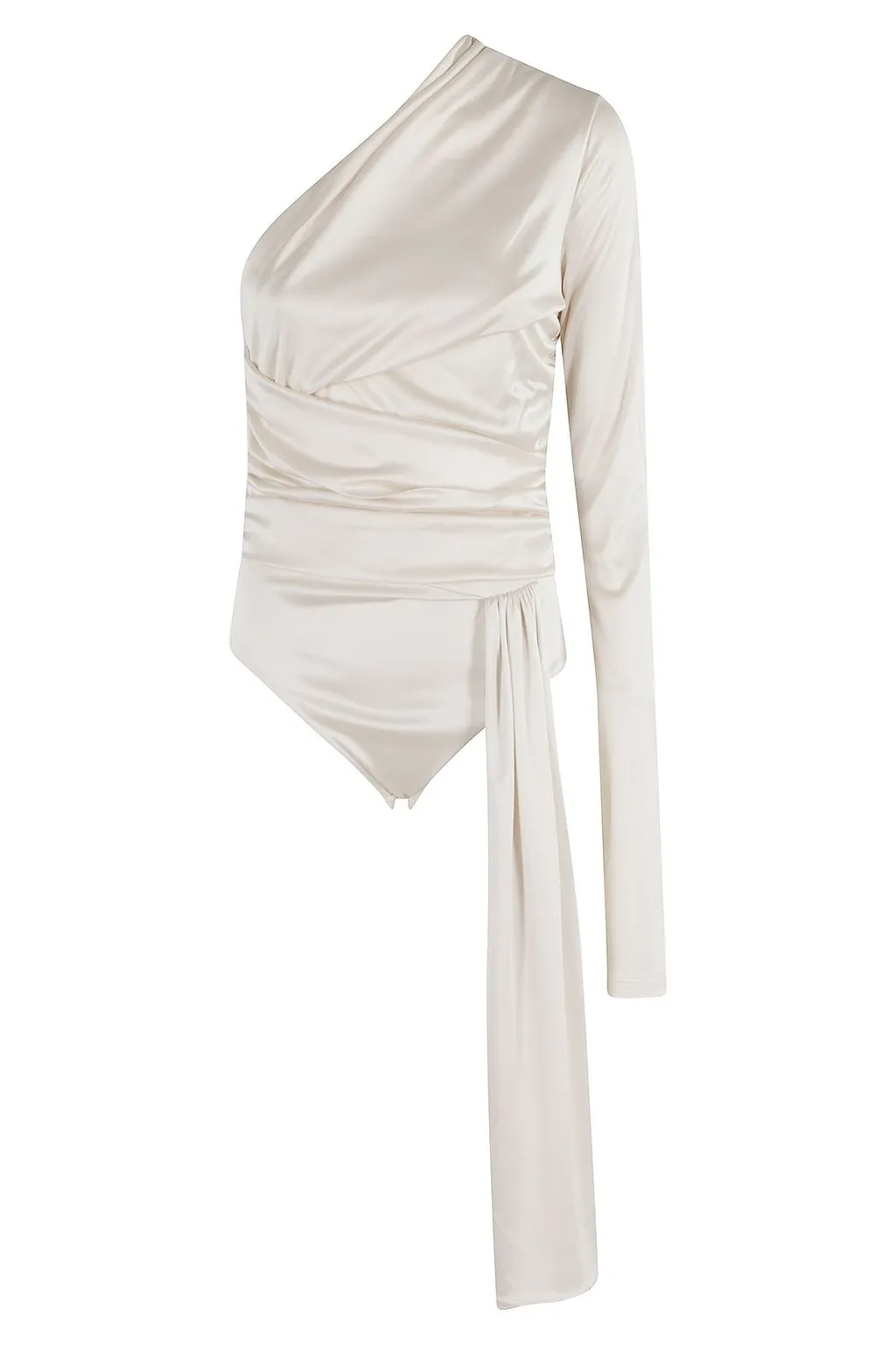 Webster Draped One-Shoulder Bodysuit