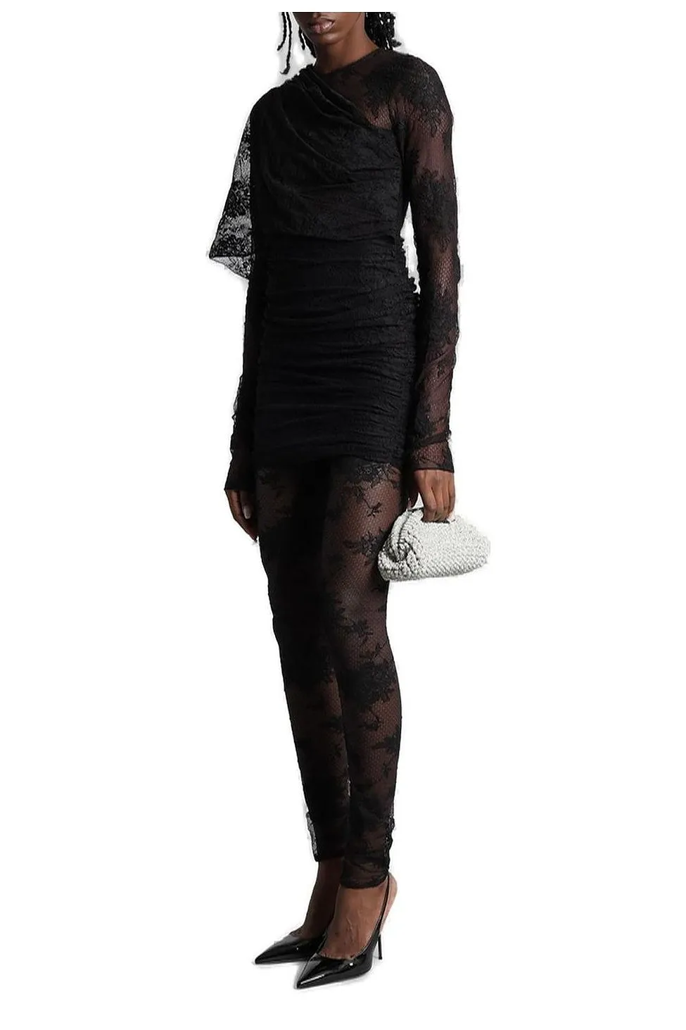 Xenia Laced Mini Dress