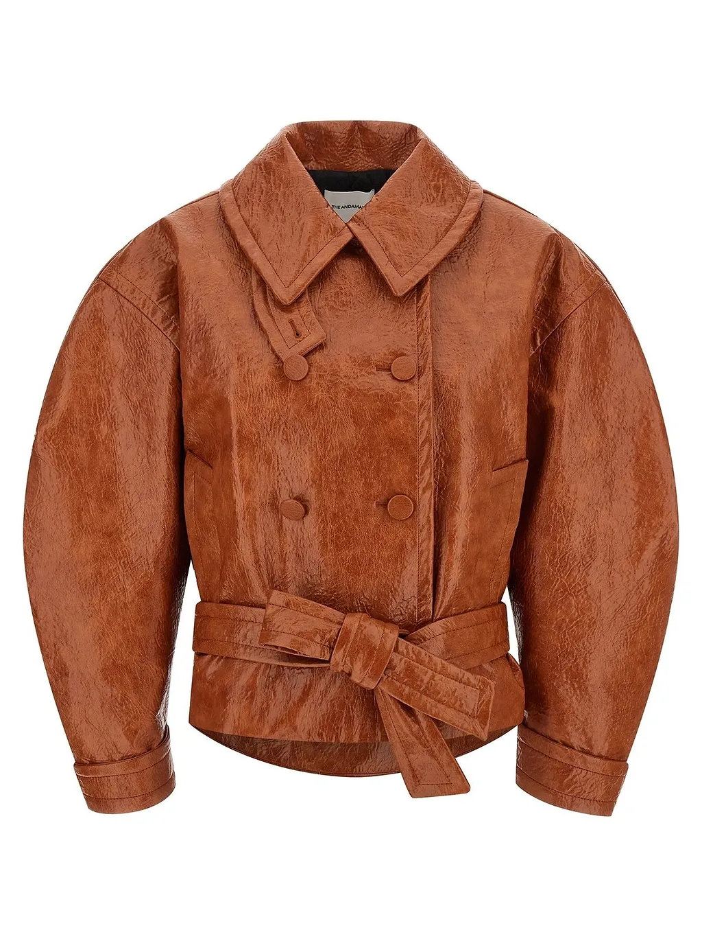 Zarina Double-Breasted Coat