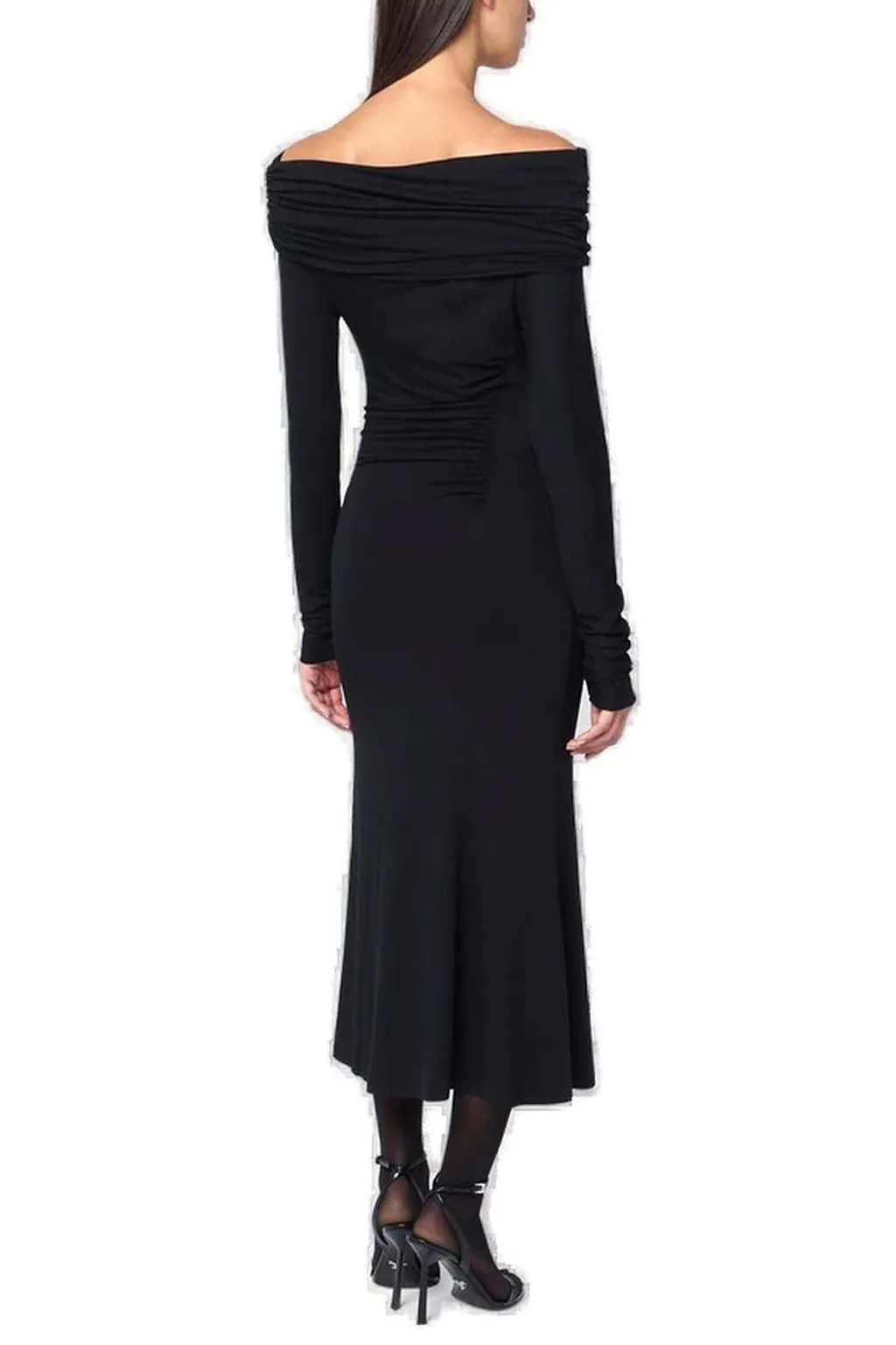 Zoe Off Shoulder Midi Dress