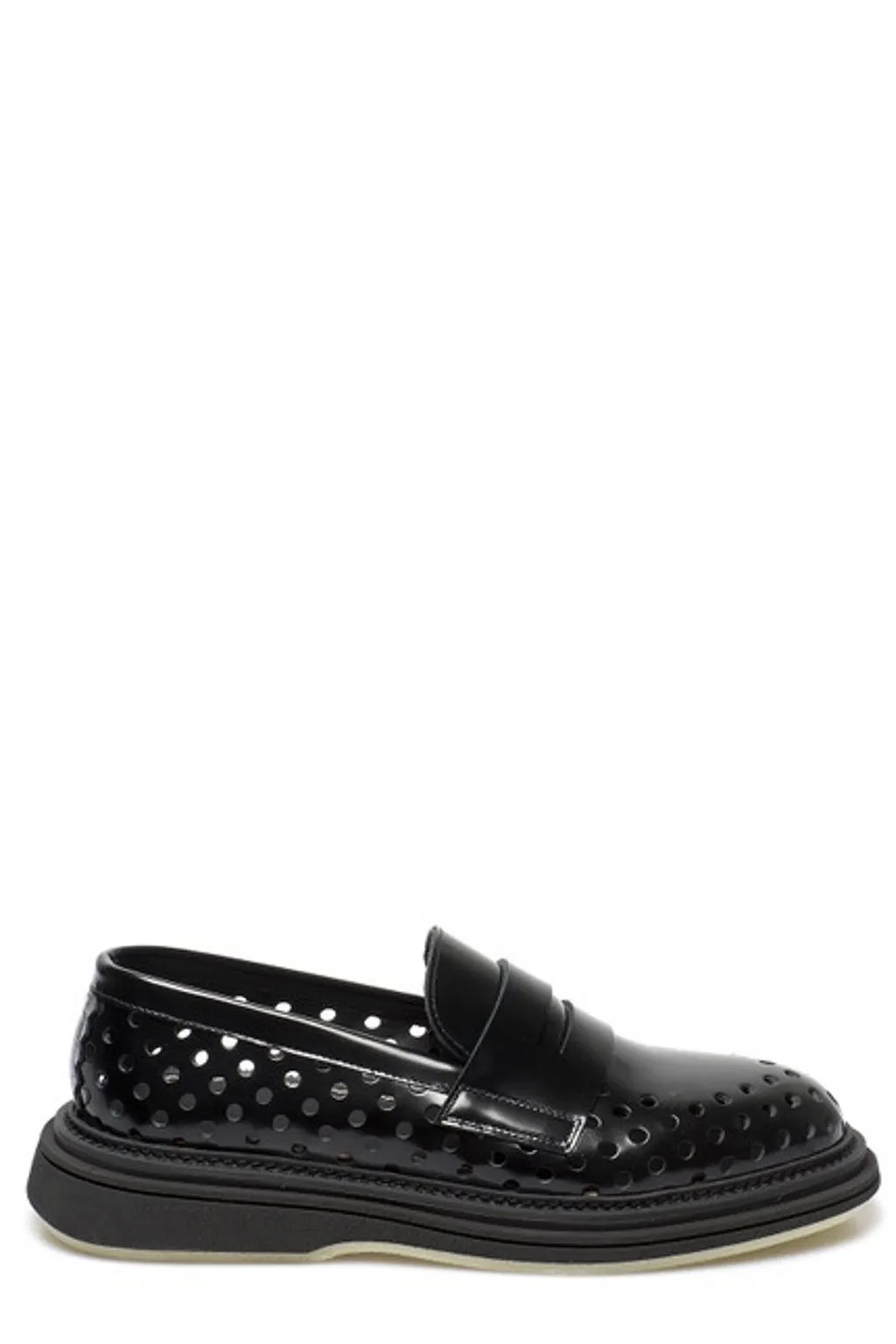 The Antipode Cut-Out Detailed Loafers