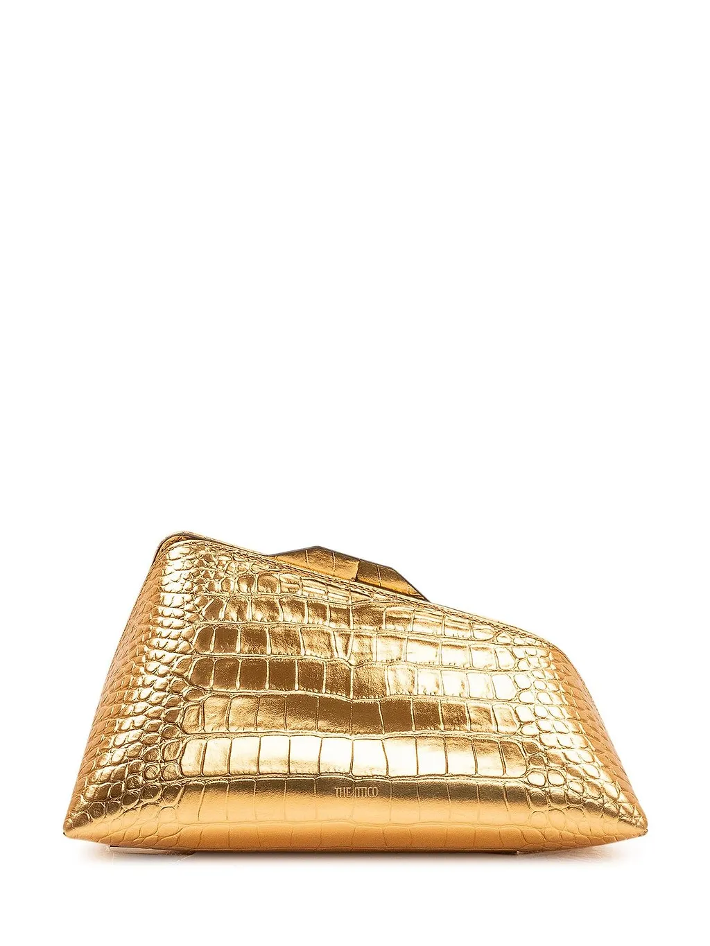 The Attico 8.30Pm Embossed Clutch Bag