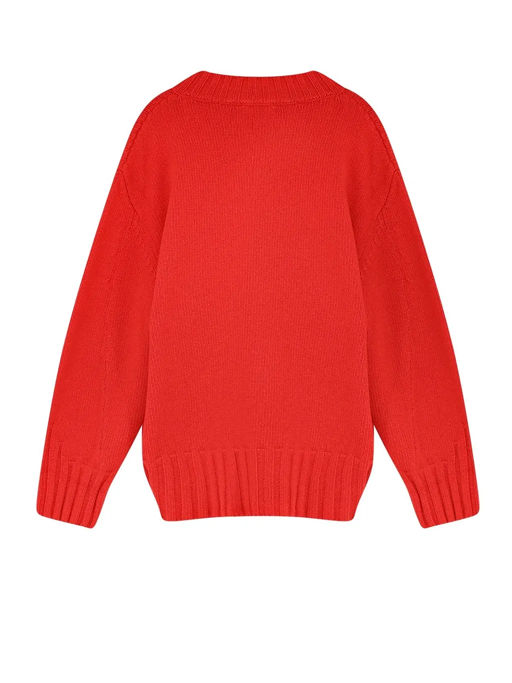 The Attico Asymmetric Hem Knitted Sweater