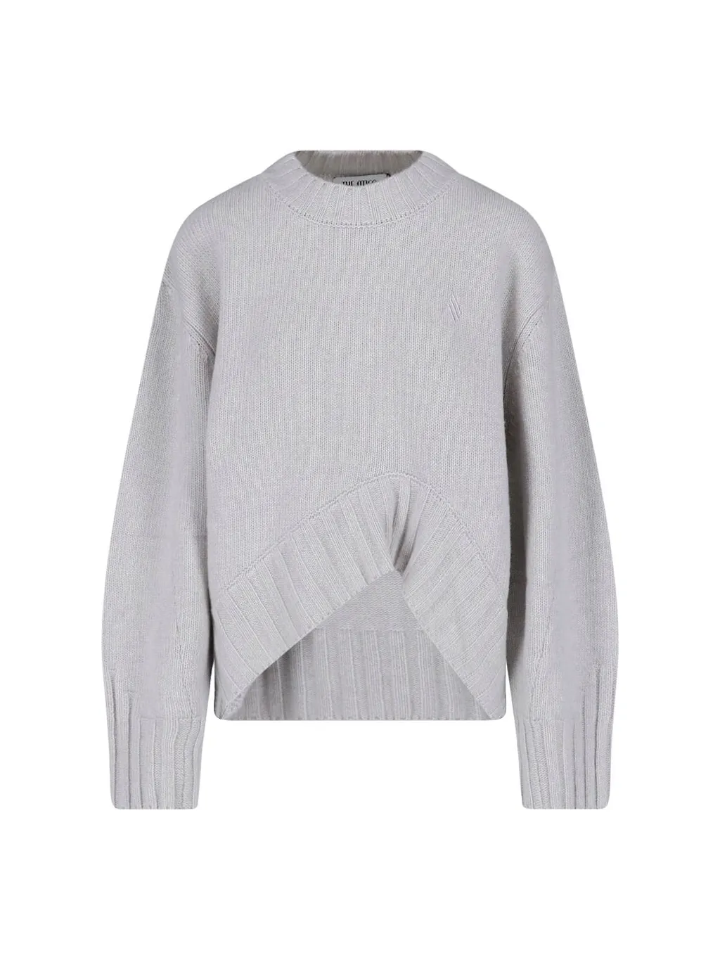 The Attico Asymmetric Hem Knitted Jumper