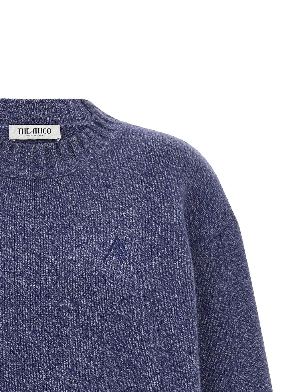 The Attico Asymmetric Hem Knitted Jumper