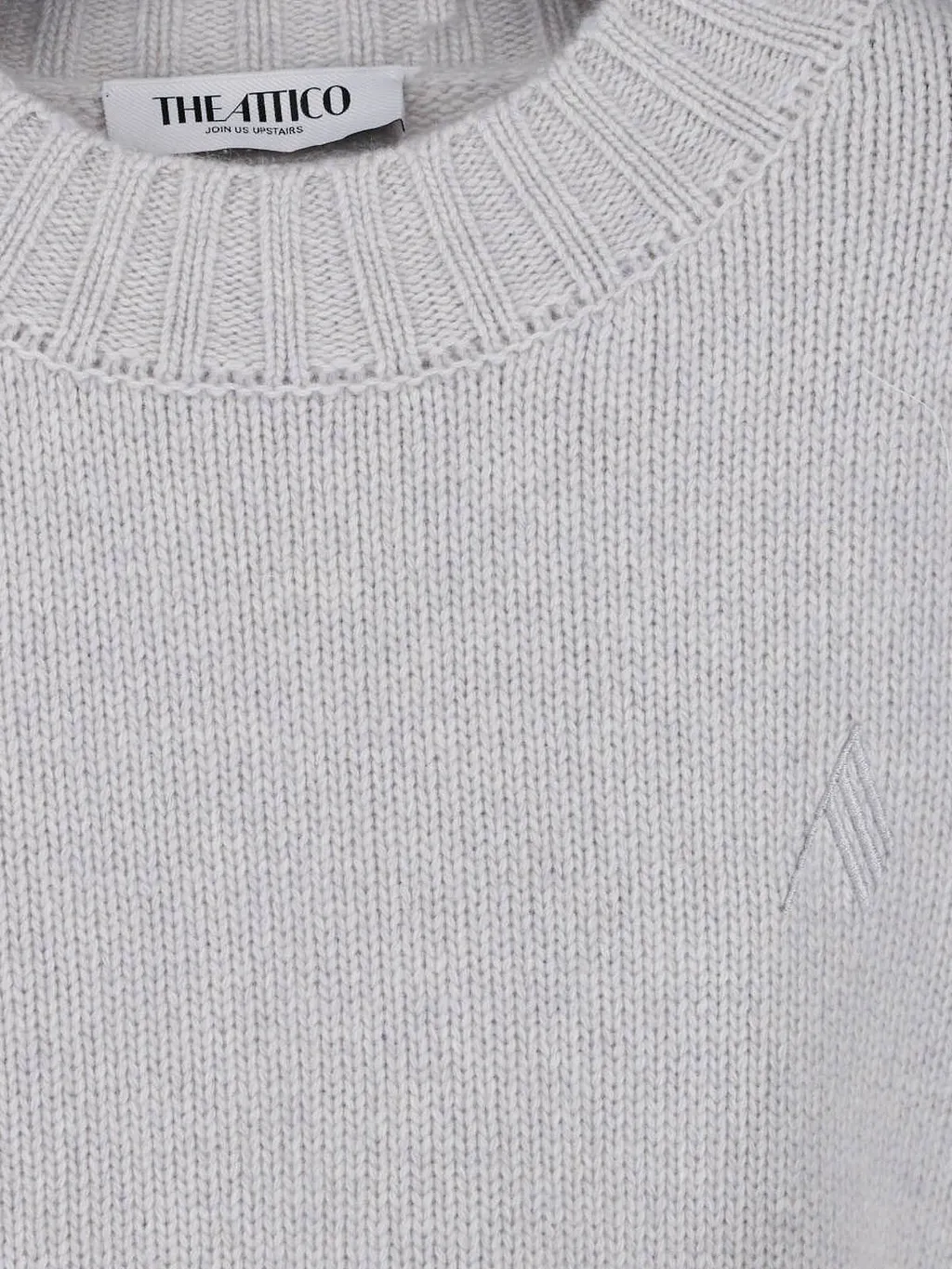 The Attico Asymmetric Hem Knitted Jumper
