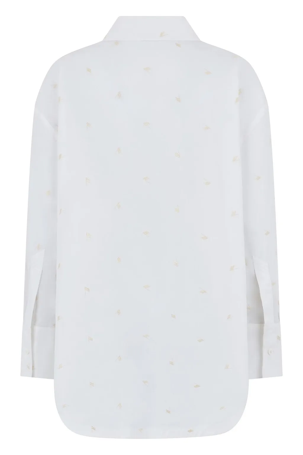 The Attico Asymmetric Oversized Shirt
