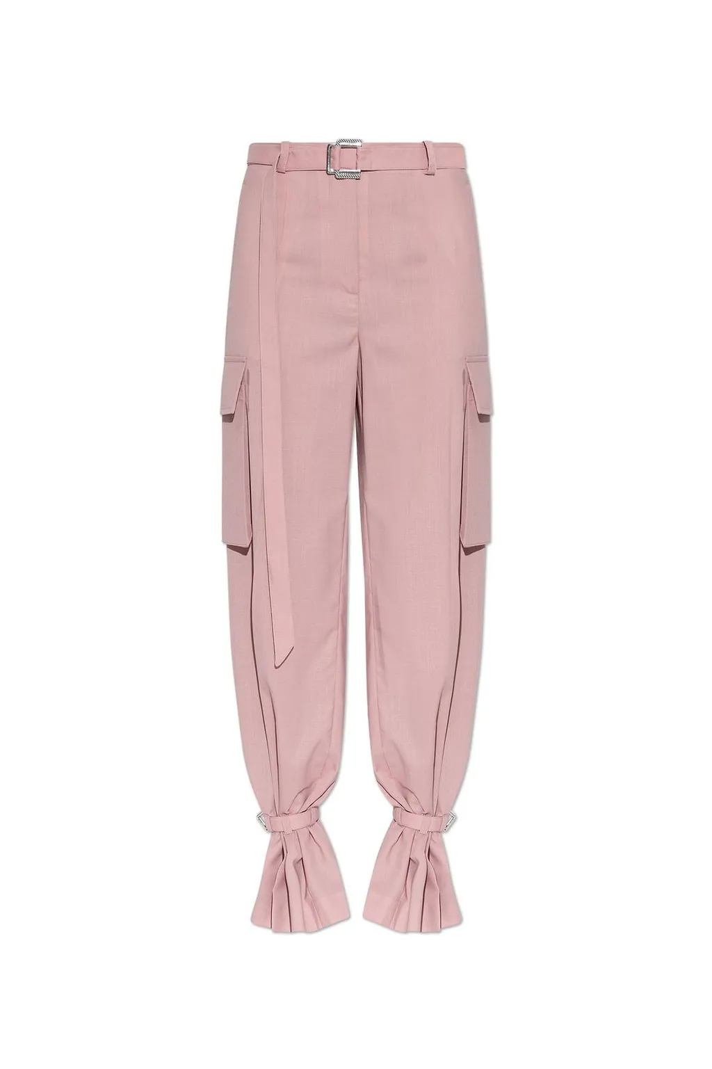 The Attico Belted Cargo Trousers