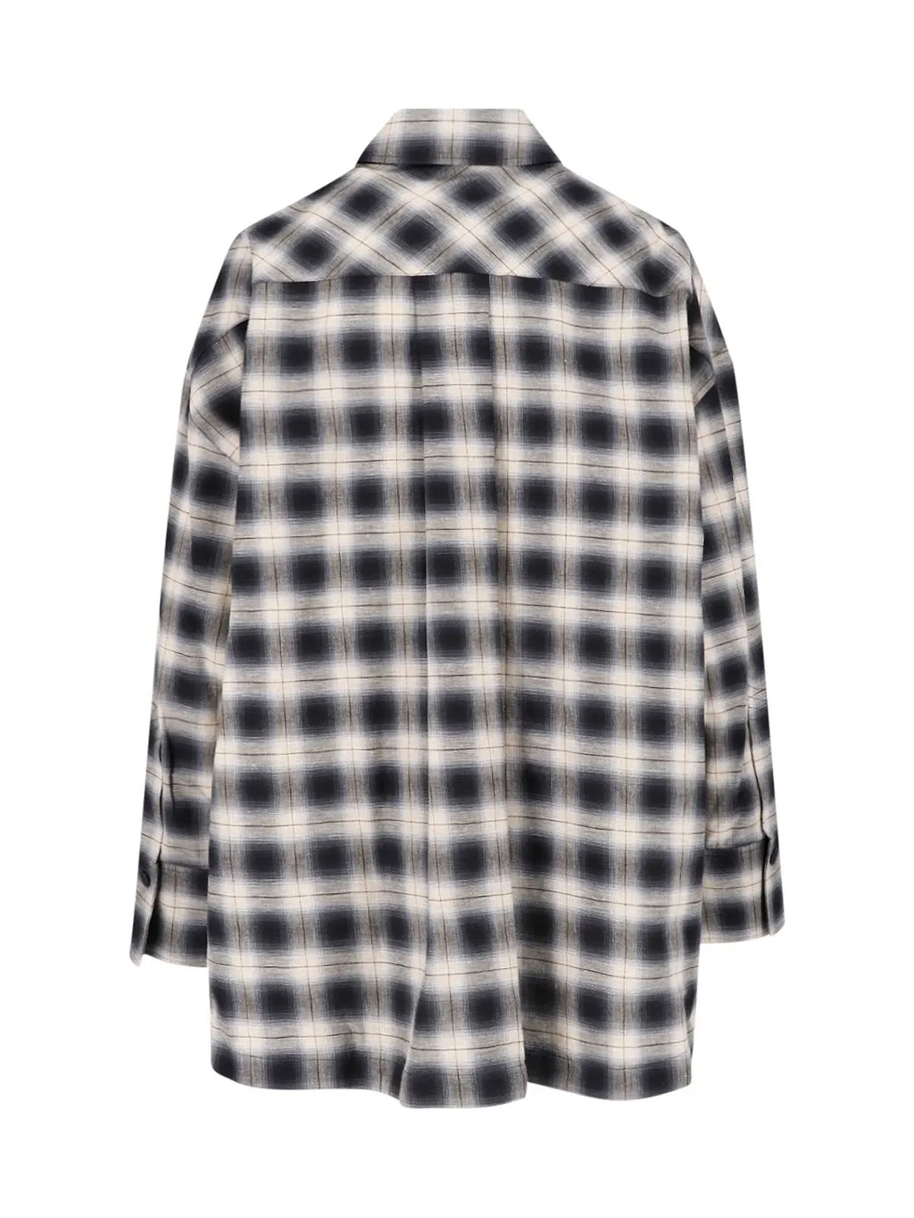 The Attico Check Oversized Shirt