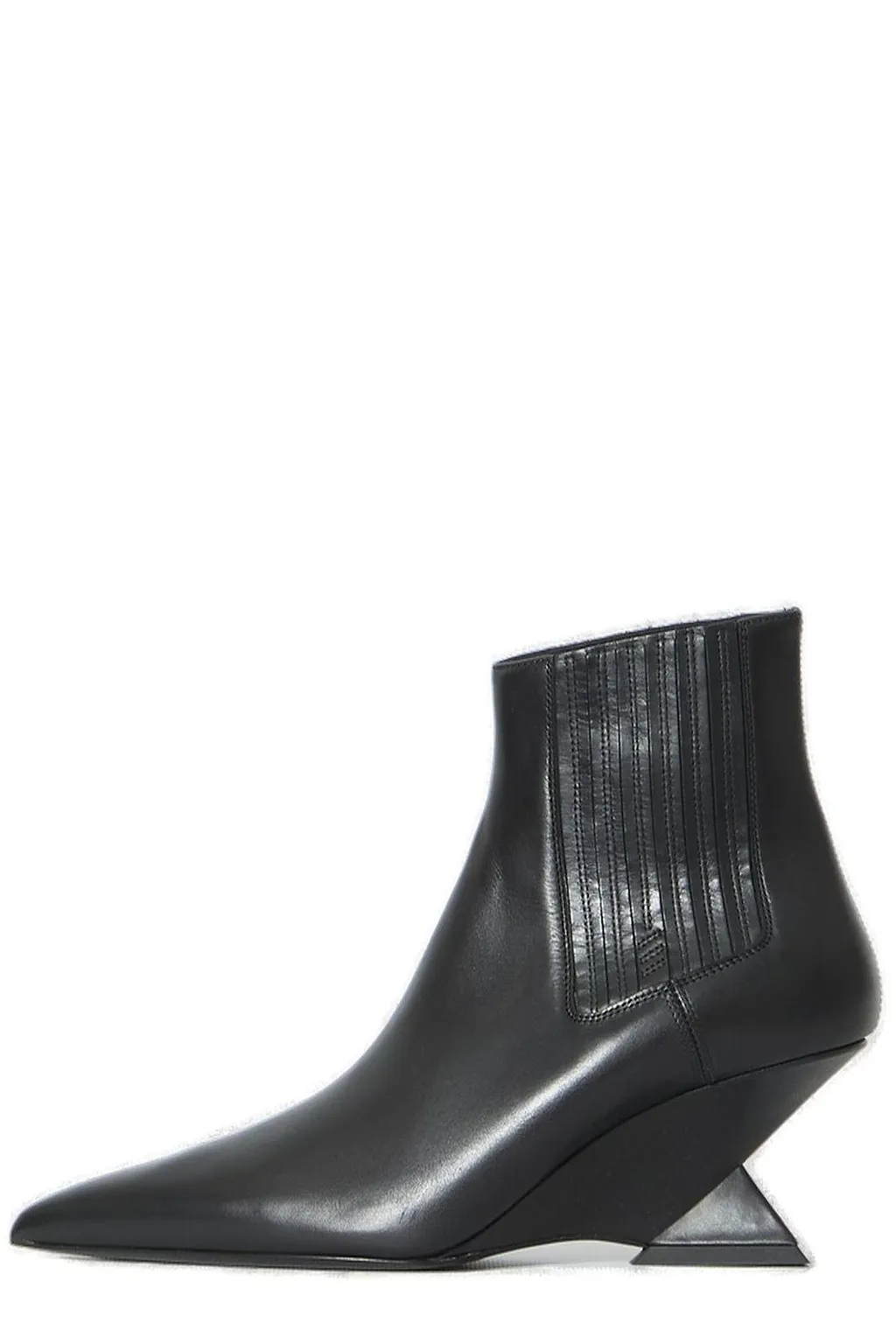 The Attico Cheope Wedge Ankle Boots