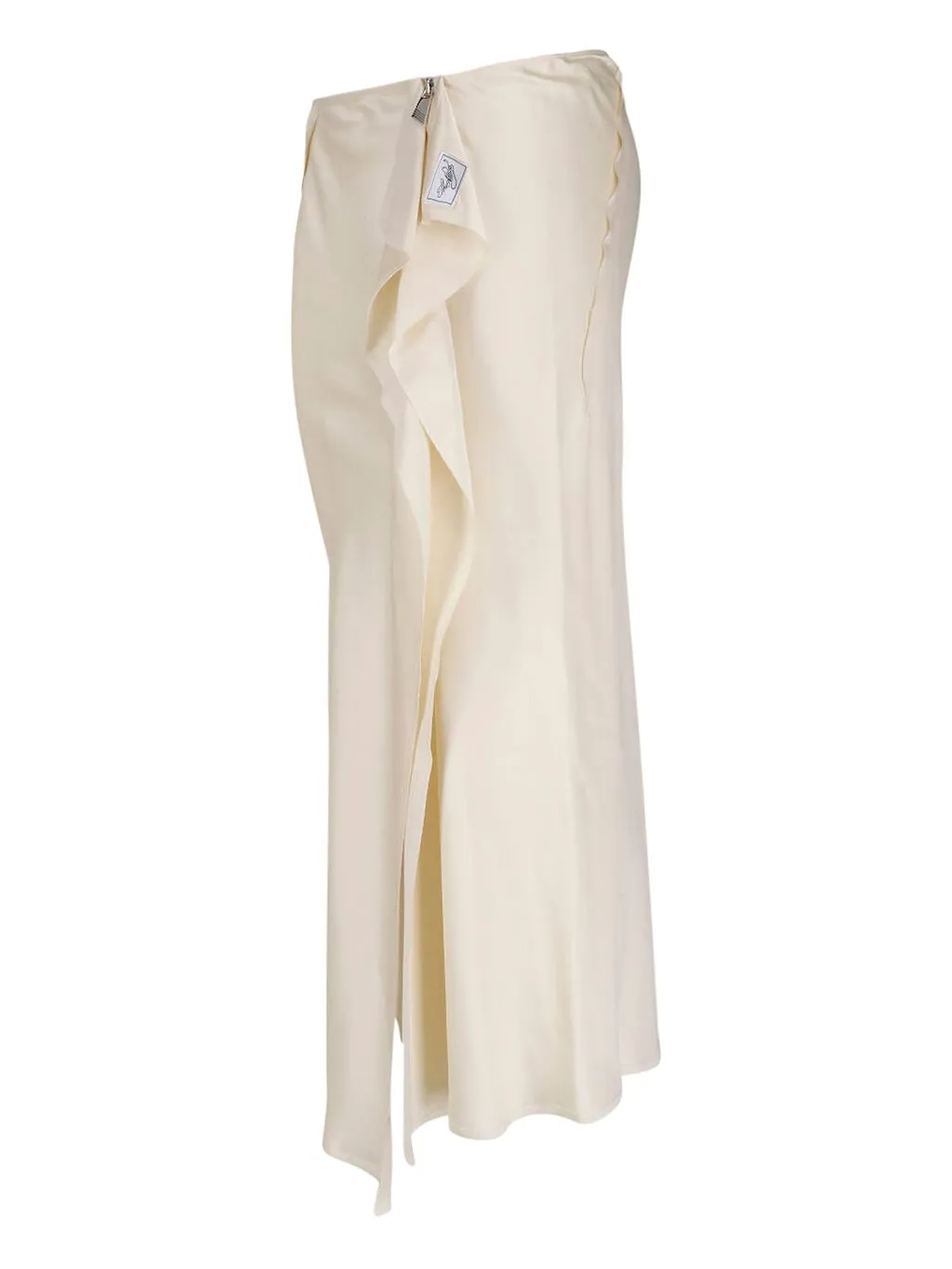 The Attico Draped Maxi Skirt