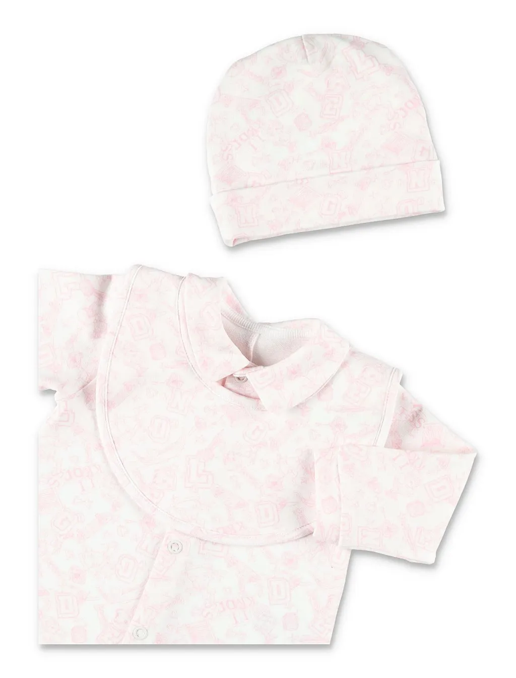 Mascot Print Baby Onesie Set