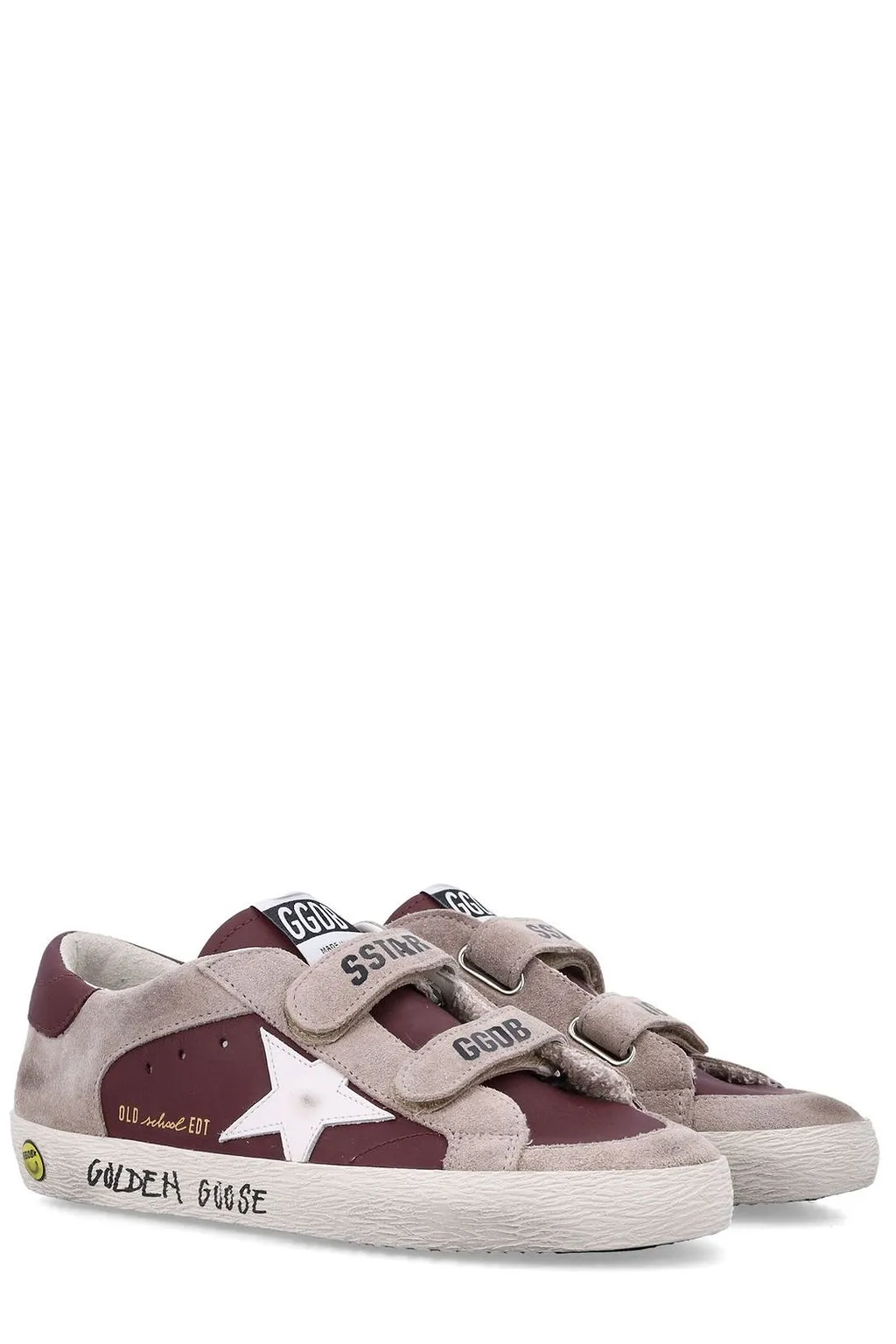 Golden Goose Kids Old School Low-Top Sneakers