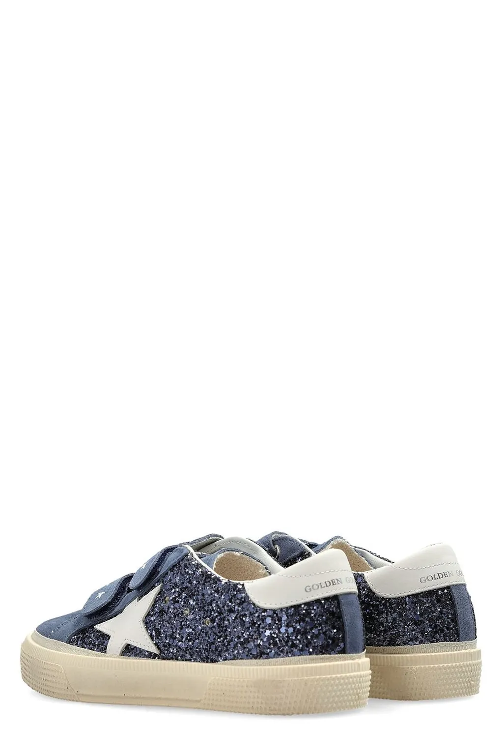 Golden Goose Kids May Star Strap Low-Top Sneakers