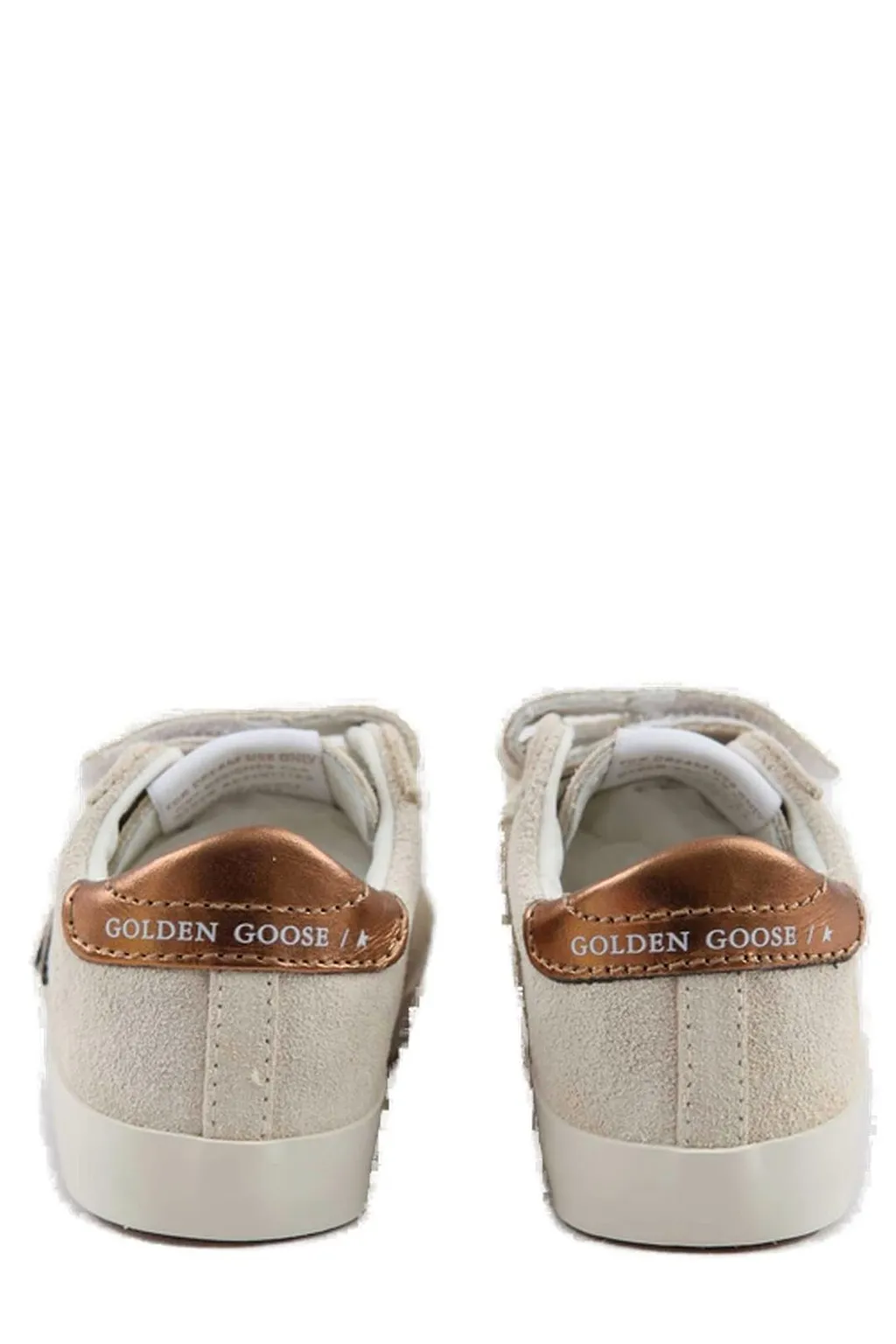 Golden Goose Kids Old School Star-Patch Touch Strap Sneakers