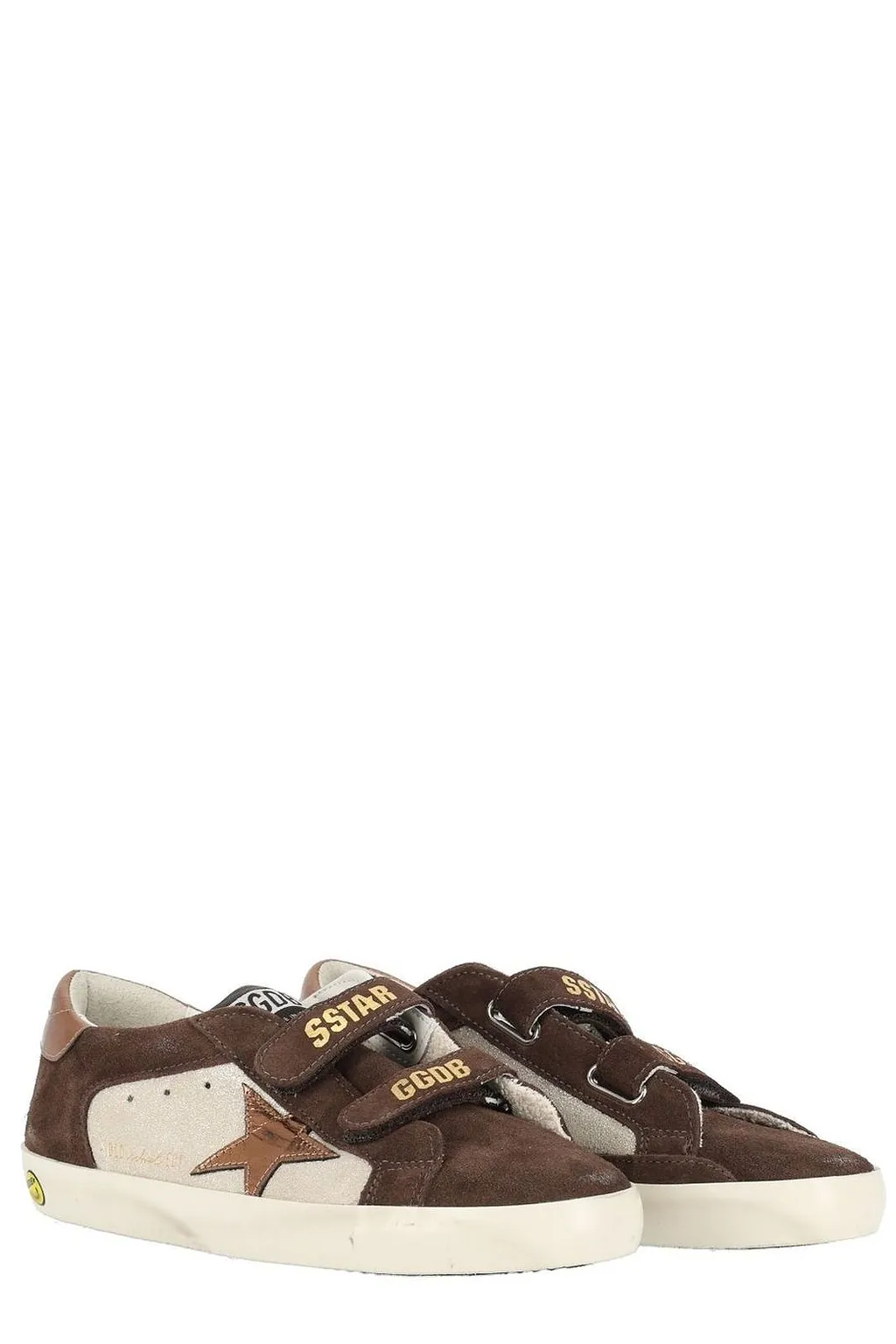 Golden Goose Kids Old School Touch Strap Sneakers
