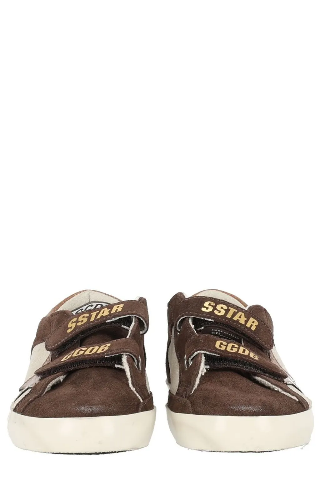 Golden Goose Kids Old School Touch Strap Sneakers
