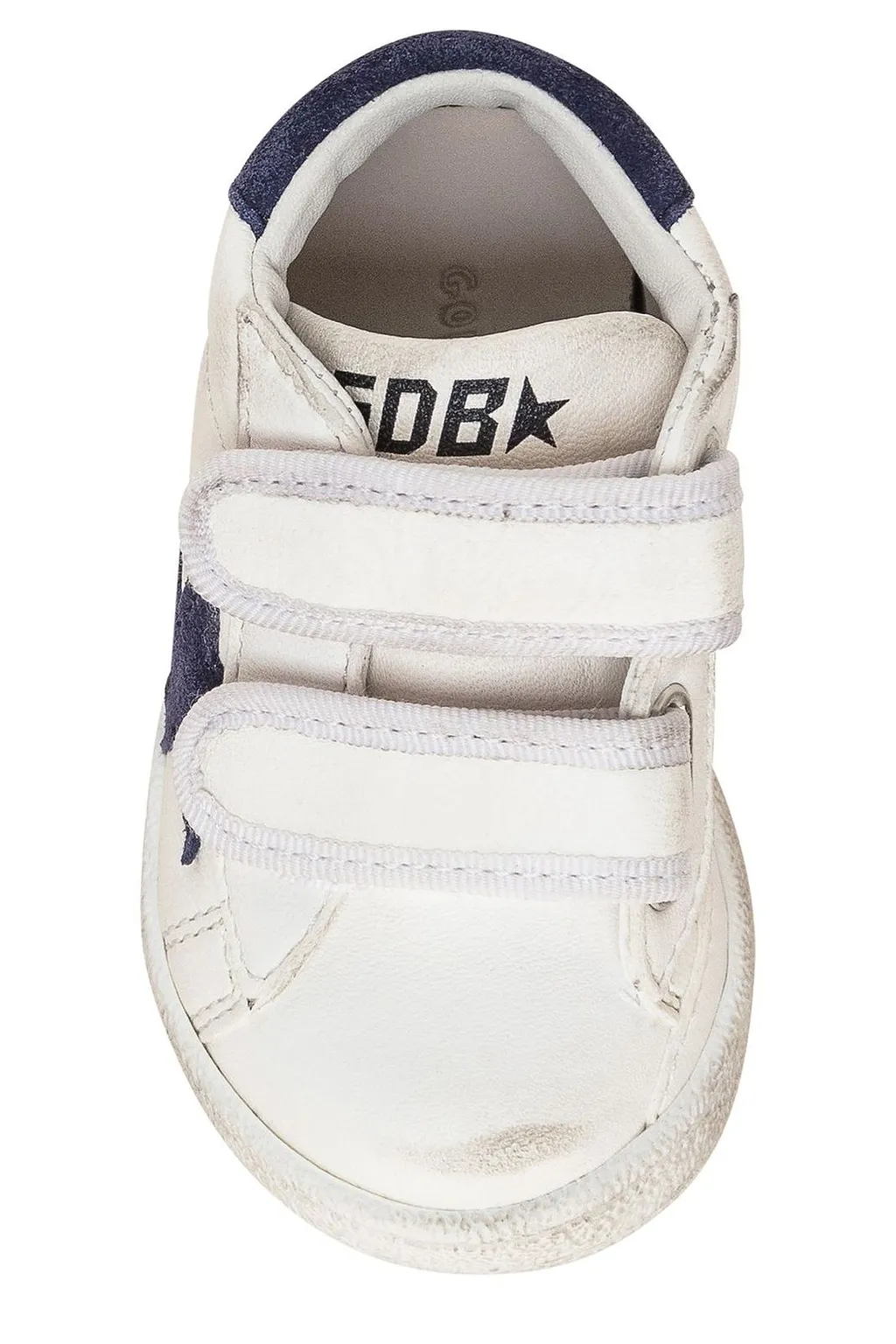 Golden Goose Kids One Star Touch-Strap Sneakers