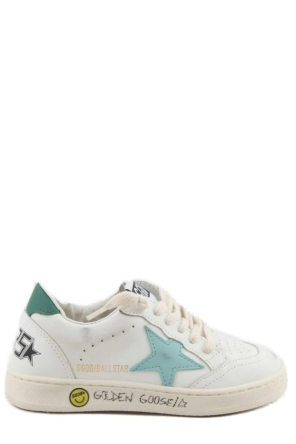 Golden Goose Kids Star Lace-Up Sneakers