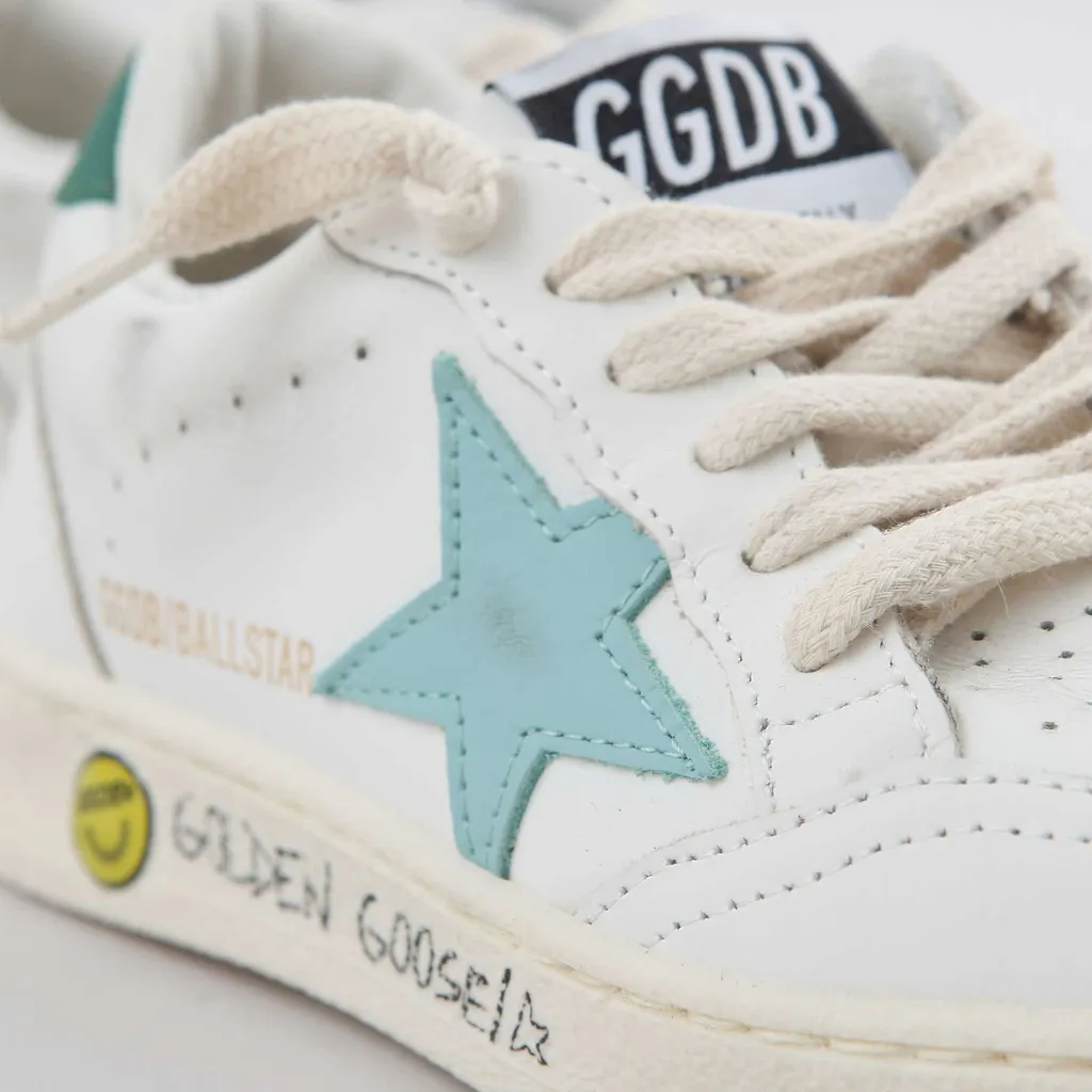 Golden Goose Kids Star Lace-Up Sneakers