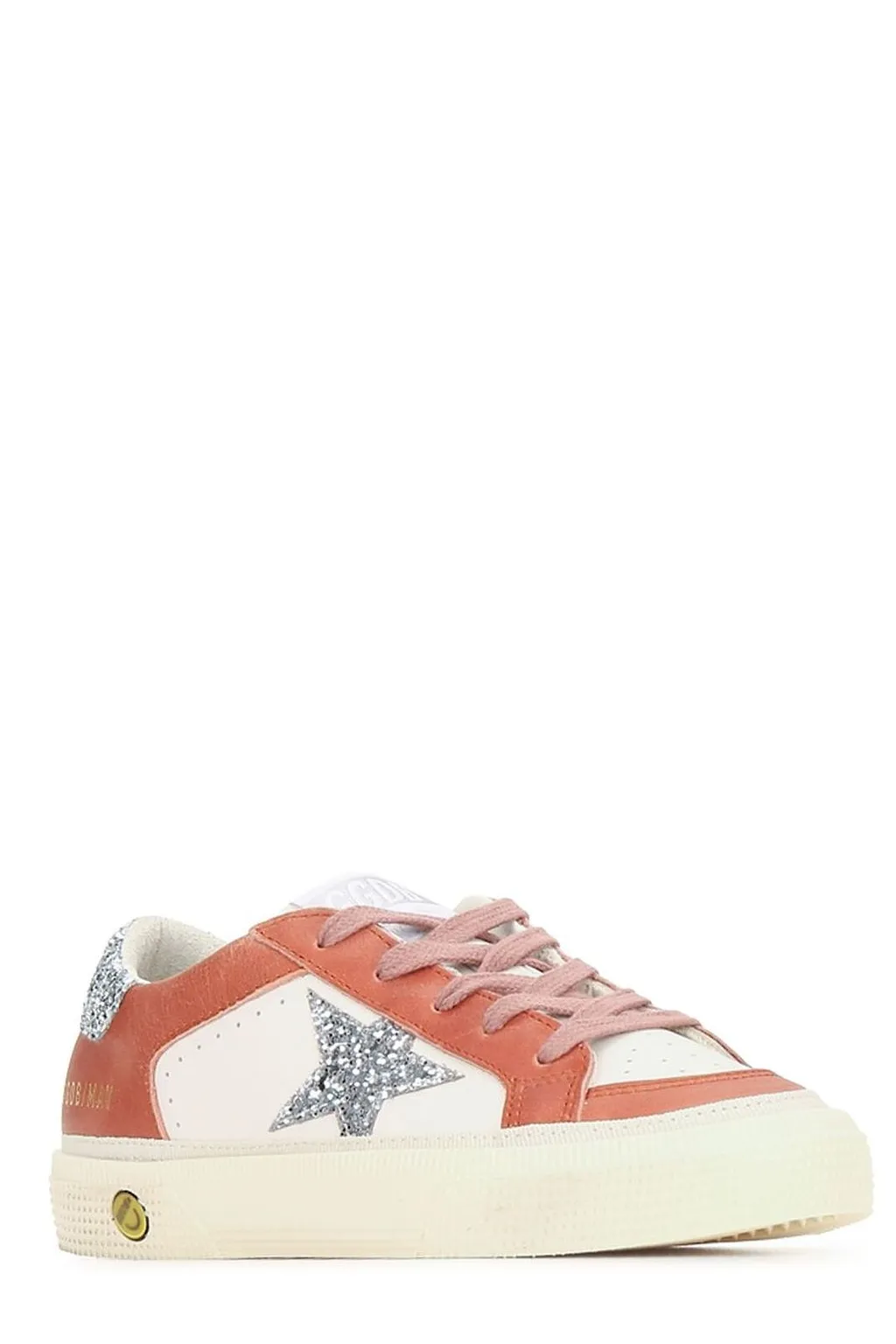 Golden Goose Kids Star Patch Panelled Sneakers
