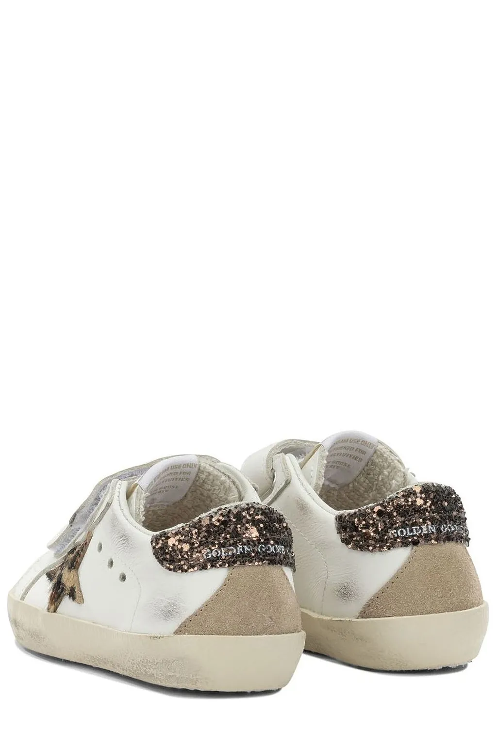 Golden Goose Kids Star Printed Embellished Sneakers