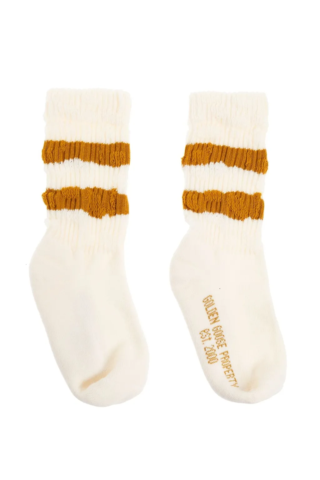 Golden Goose Kids Stripe-Detailed Ankle-Length Socks