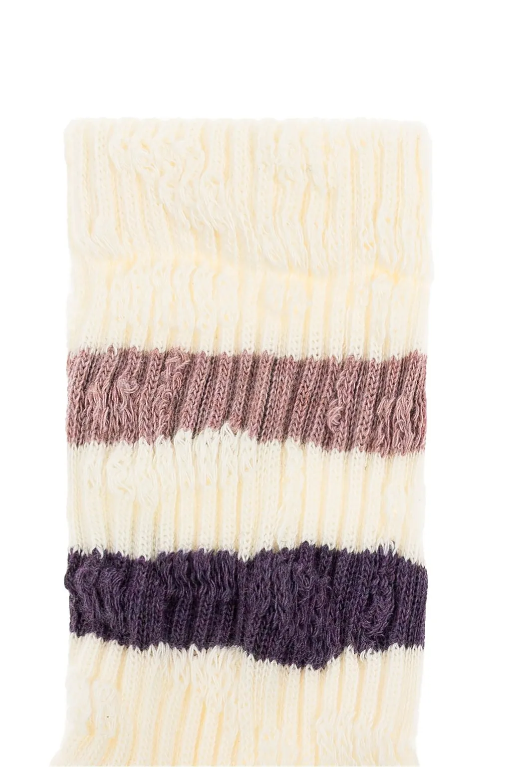 Golden Goose Kids Stripe-Detailed Ankle-Length Socks