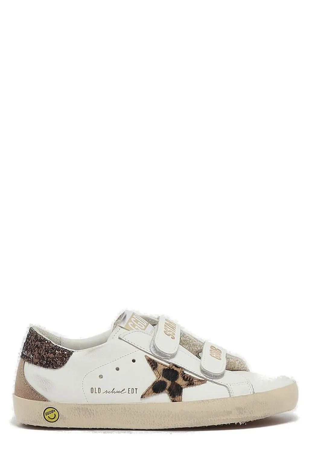 Golden Goose Kids Super Star Glitter Embellished Sneakers