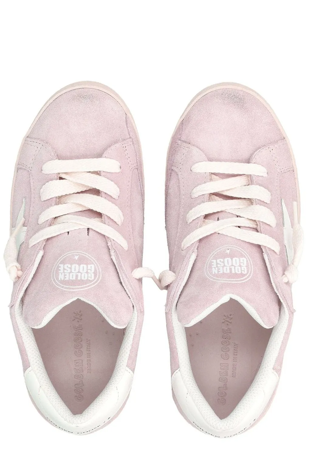 Golden Goose Kids Super Star Lace-Up Sneakers