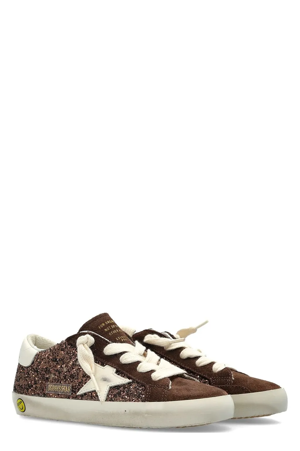 Golden Goose Kids Super Star Glitter Low-Tops