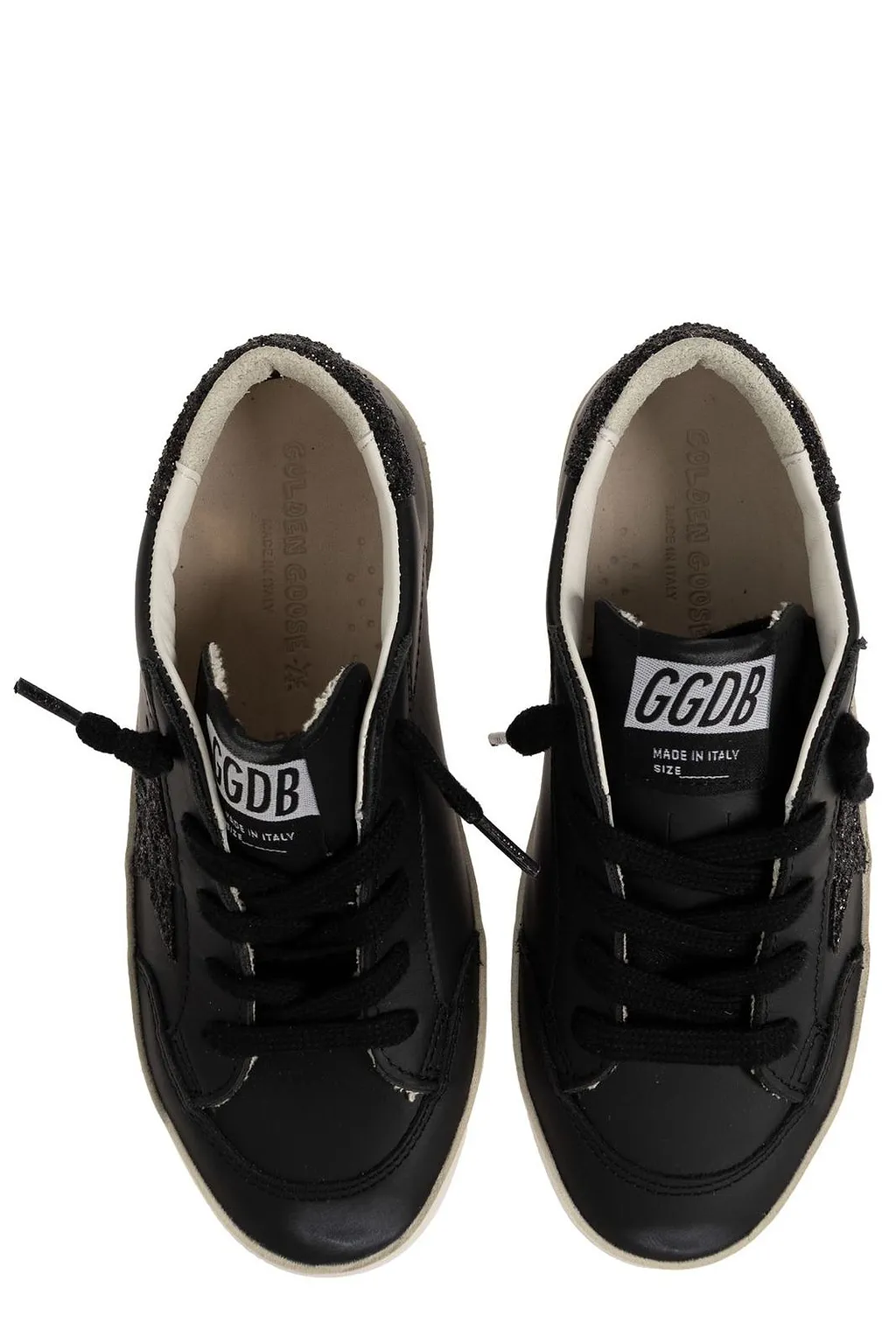Golden Goose Kids Super Star Glitter Low-Tops