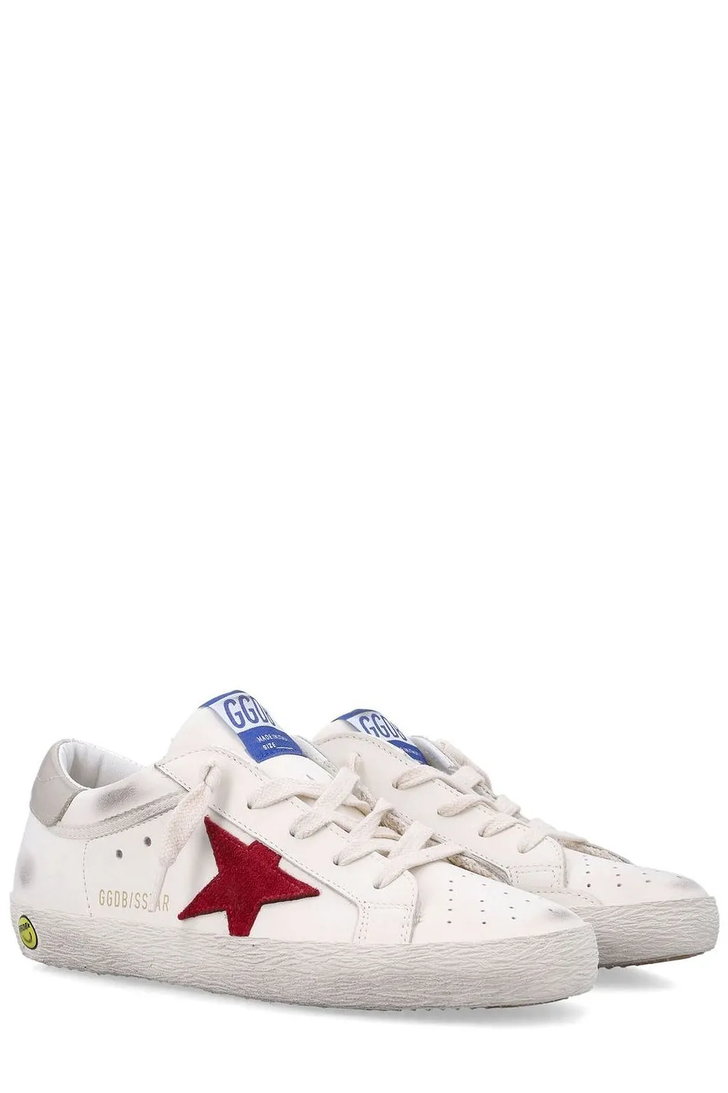 Golden Goose Kids Super Star Lace-Up Sneakers