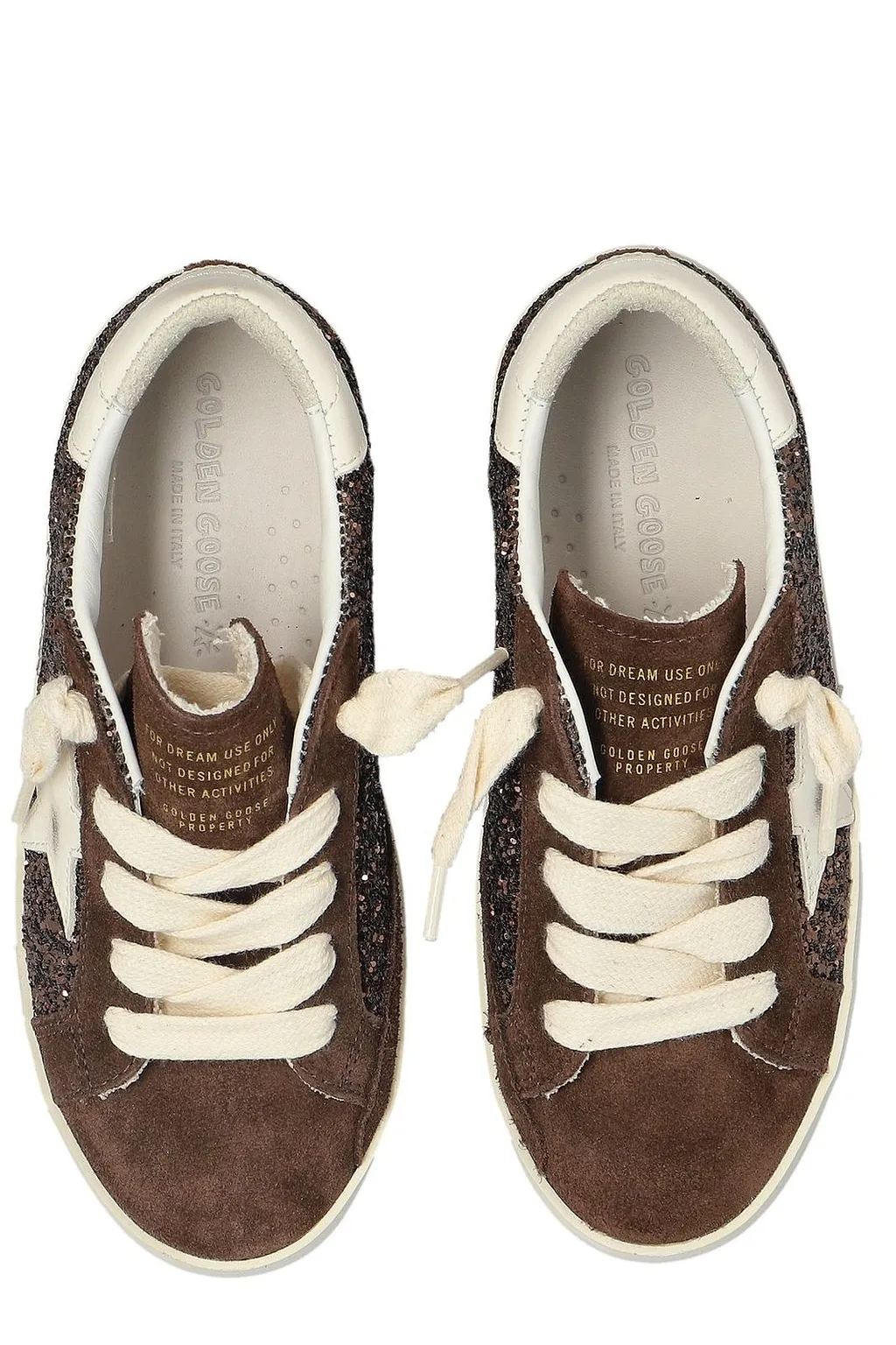 Golden Goose Kids Super Star Glitter Low-Tops