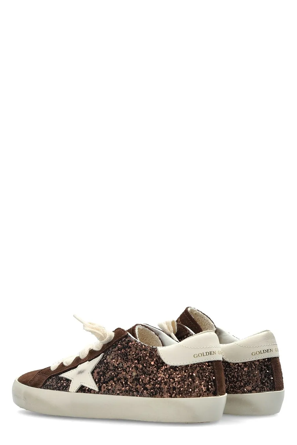 Golden Goose Kids Super Star Glitter Low-Tops